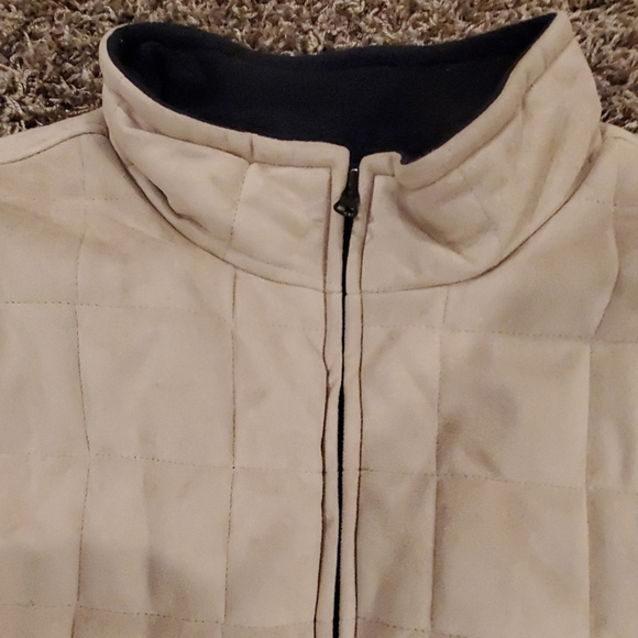 Reversible XL tan / black vest - Picture 5 of 7
